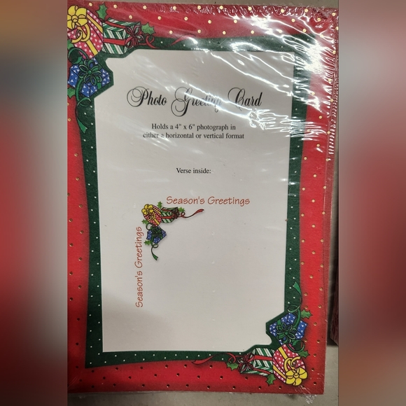 Holiday Photo Insert Cards - Picture 2 of 5